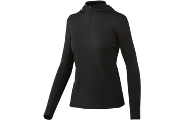 Image of HUK Performance Fishing Icon X Hoodie - Womens, Black, Extra Large, H6120079-001-XL