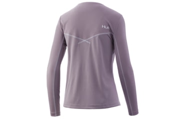 Image of HUK Performance Fishing Icon X Long Sleeve Top - Womens, Sea Fog, Small, H6120018-512-S