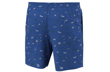 Image of HUK Performance Fishing KC Fish Beach Freedom Pursuit Volley Short - Mens, Set Sail, M, H2000214-489-M