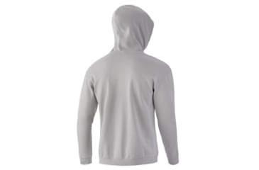 Image of HUK Performance Fishing Logo Hoodie - Mens, Oyster, 2XL, H1300075-052-XXL