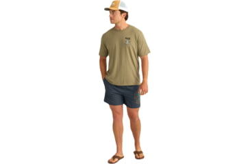 Image of HUK Performance Fishing Marlin On Ice Tee - Mens, Overland Trek, Extra Large, H1000525-319-XL