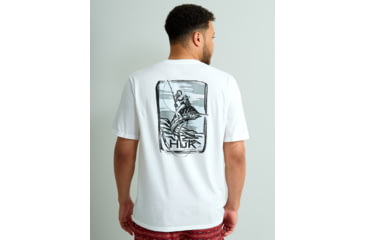 Image of HUK Performance Fishing Marlin Rider Tee - Mens, White, 3XL, H1000535-100-XXXL