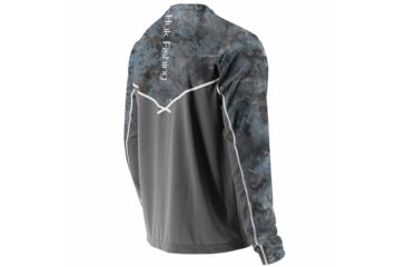 Image of HUK Performance Fishing Mens Icon Camo Long Sleeve Top, SubPhantis Glacier, Extra Large, H1200143-095-XL