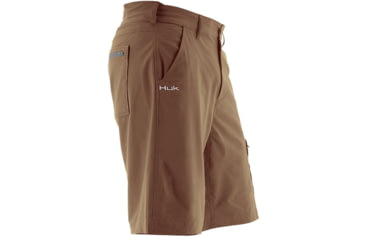 Image of HUK Performance Fishing Next Level Shorts - Mens, Bark, Large, Inseam 10.5 in, H2000011-210-L
