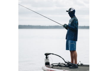 Image of HUK Performance Fishing Next Level Shorts - Mens, Dark Blue, Large, Inseam 10.5 in, H2000011-401-L