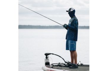 Image of HUK Performance Fishing Next Level Shorts - Men's, Dark Blue, Small, Inseam 10.5 in, H2000011DBLS