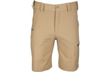 Image of HUK Performance Fishing Next Level Shorts - Men's, Khaki, Small, Inseam 10.5 in, H2000011KHKS