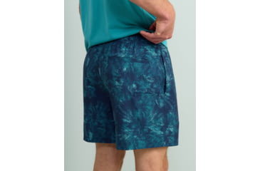 Image of HUK Performance Fishing Pursuit Volley All Over Print Shorts - Mens, Naval Academy, Extra Large, H2000227-413-XL