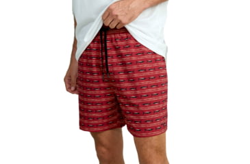 Image of HUK Performance Fishing Pursuit Volley All Over Print Shorts - Mens, Scarlet Blaze, 3XL, H2000227-621-XXXL