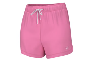 Image of HUK Performance Fishing Pursuit Volley Short - Womens, Neon Coral, M, H6200052-829-M