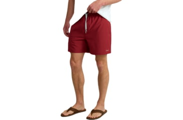 Image of HUK Performance Fishing Pursuit Volley Shorts - Mens, Scarlet Blaze, 2XL, H2000184-621-XXL
