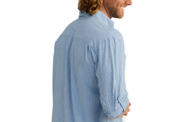 Image of HUK Performance Fishing Tide Point Break LS Minicheck - Mens, Quiet Harbor, 2XL, H1500155-445-XXL