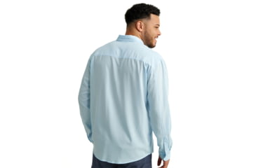Image of HUK Performance Fishing Tide Point LS Shirt - Mens, Ice Water, Medium, H1500172-476-M
