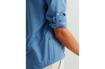 Image of HUK Performance Fishing Tide Point Shirt - Womens, Quiet Harbor, Small, H6150006-445-S