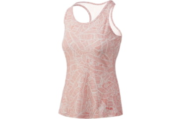 Image of HUK Performance Fishing Pursuit Linear Leaf Tank Top - Womens, Desert Flower, M, H6120106-687-M