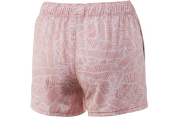 Image of HUK Performance Fishing Pursuit Linear Leaf Volley Shorts - Womens, 3in Inseam, Desert Flower, M, H6200030-687-M