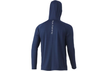 Image of HUK Performance Fishing Vented Pursuit Hoodie - Men's, Sargasso Sea, M, H1200397-409-M