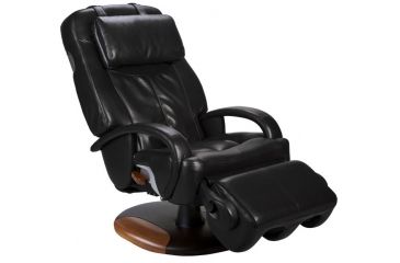 Image of Human Touch HT-275 ThermoStretch Massage Chair - Black Bonded Leather