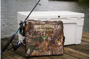Image of Hunt Comfort FatBoy Lite Ultra Premium Foam Hunting Seat, Realtree Extra Camo, 16x14x3in HCSC60