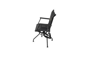 Image of Hunt Comfort Multi Position Mesh Lite Swivel Hunting Chair, Black, HCCC10