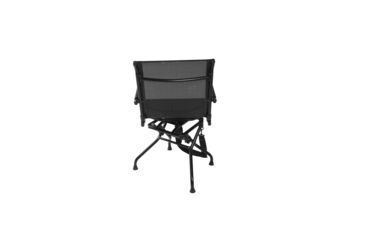 Image of Hunt Comfort Multi Position Mesh Lite Swivel Hunting Chair, Black, HCCC10