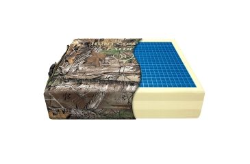 Image of Hunt Comfort Ultra-Premium Gel Core Fatboy Cushion, Realtree Extra Camo, 16x14x3in HCSC75G