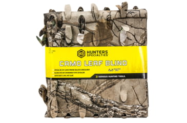 Image of Hunters Specialties 07331 Camo Leaf Blind Realtree Xtra 56H X 30'L