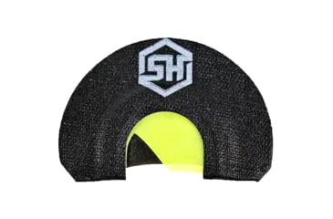 Image of Hunters Specialties Hunters Specialties COBB Cutt'R Turkey Call Diaphragm Call, Black/Yellow, HS-CCMC