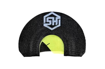 Image of Hunters Specialties Hunters Specialties COBB Notched Cutt-R Trky Call Diaphragm Call, Black/Yellow, HS-CNCMC