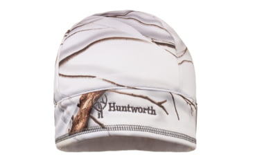 Image of Huntworth Carthage Lined Waterproof Performance Fleece Beanie Hat - Mens, Snow Camo, Large, E-5593-30SCB-M/L