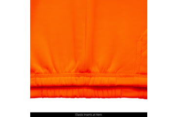 Image of Huntworth Eagon Knit Jersey Hunting Hoodie - Mens, Blaze, Medium, E-947-113-M