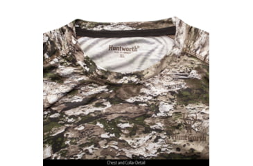 Image of Huntworth Fallon Light Weight Performance Polyester Long Sleeve Shirt - Mens, Tarnen, 4XL, E-9333-TRN-4XL