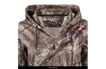 Image of Huntworth Helena Mid Weight Performance Fleece Hunting Hoodie - Womens, Hidden, Small, E-926-W-HDN-S