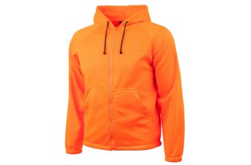 Image of Huntworth Hunting  Knit Jersery Hooded Jacket - Mens, Blaze, Extra Large E-949-113-XL