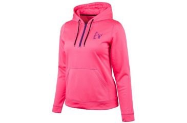 Image of Huntworth Hunting Performance Fleece Hoodie - Womens, Blaze pink, Large E-926-W-31BP-L