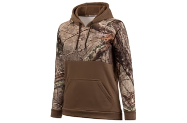 Image of Huntworth Knit Jersey Hoodie - Womens, Ash Brown / Hiddn, Medium, E-9474-W-AB/HDN-M