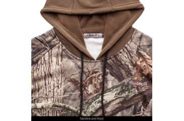 Image of Huntworth Knit Jersey Hoodie - Womens, Ash Brown / Hiddn, Medium, E-9474-W-AB/HDN-M