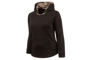 Image of Huntworth Ladies Knit Jersey Hoodie Heather - Womens, Heather Gray / Hiddn, Extra Large, E-9387-W-HG/HDN-XL