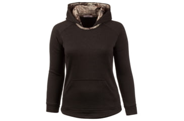 Image of Huntworth Ladies Knit Jersey Hoodie Heather - Womens, Heather Gray / Hiddn, Extra Large, E-9387-W-HG/HDN-XL