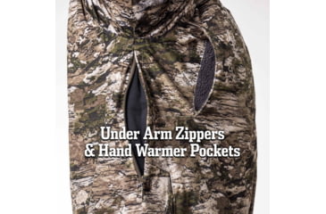 Image of Huntworth Matterhorn Heat Boost Heavyweight Waterproof Lined Hunting Jacket - Mens, Tarnen, Medium, E-9540-TRN-M