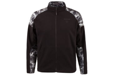 Image of Huntworth Microfleece Jacket - Mens, Black / Disruption Black, 2X-Large, E-9226-BK/DBK-2XL
