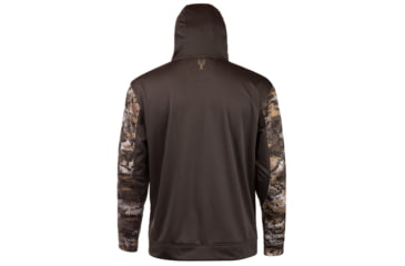 Image of Huntworth Performance Fleece Hoodie - Mens, Charcoal Gray/Disruption, Medium, E-9198-31CG/DC-M
