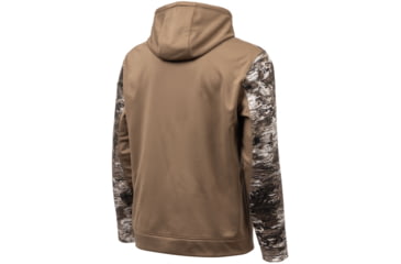 Image of Huntworth Lifestyle Performance Fleece Hoodie - Men's, Walnut / Tarnen, Extra Large, E-9198-WLT/TRN-XL