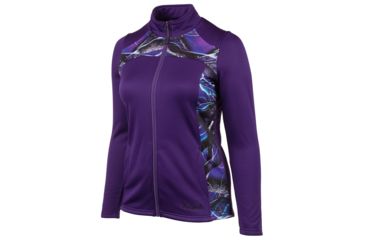Image of Huntworth Performance Fleece Jacket - Womens, Indigo/Huntworth Ultraviolet, Extra Large, E-9292-W-IN/UV-XL