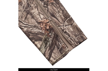 Image of Huntworth Seneca Mid Weight Soft Shell Fleece Interior Hunting Pants - Mens, Hidden, Large, E-981-HDN-L