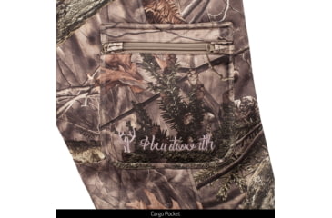 Image of Huntworth Seneca Mid Weight Soft Shell Fleece Interior Hunting Pants - Womens, Hidden, Medium, E-966-W-HDN-M