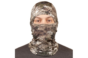 Image of Huntworth Tenpeak Light Weight Unlined Pull Down Poly-Spandex Balaclava - Mens, Tarnen, One Size, E-5665-TRN