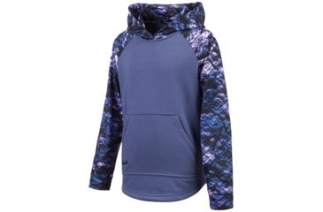Image of Huntworth Youth Girls Knit Jersey Hoodie - Kids, Lilac/Phathom Vixen, Small, E-9303-YG-LL/VXN-S