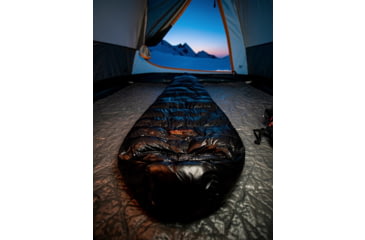 Image of Huto Lifestyle Huto Three Season Down Sleeping Bag, Right Hand, Black, 200CM, THREESEASN-SLPBAG-BLK-RGT