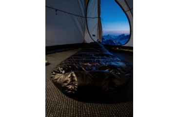 Image of Huto Lifestyle Huto Three Season Down Sleeping Bag, Right Hand, Black, 200CM, THREESEASN-SLPBAG-BLK-RGT